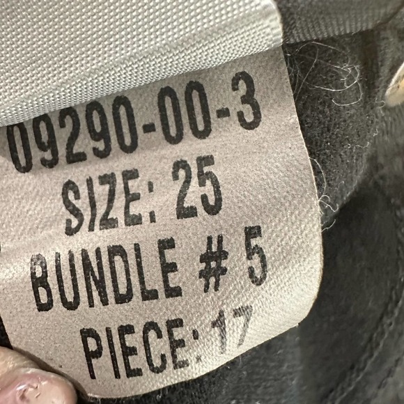 HUDSON Anthropologie‎ Low-Rise Skinny Jeans Women’s 25X28 Black Krista Ankle - Picture 11 of 12